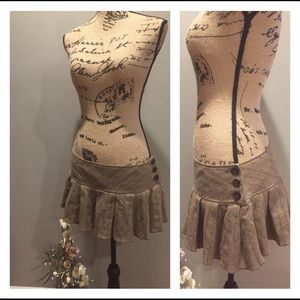 Abercrombie size 8 skirt brown wool